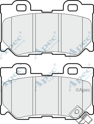 APEC BRAKING Jarrupala, levyjarru PAD1710